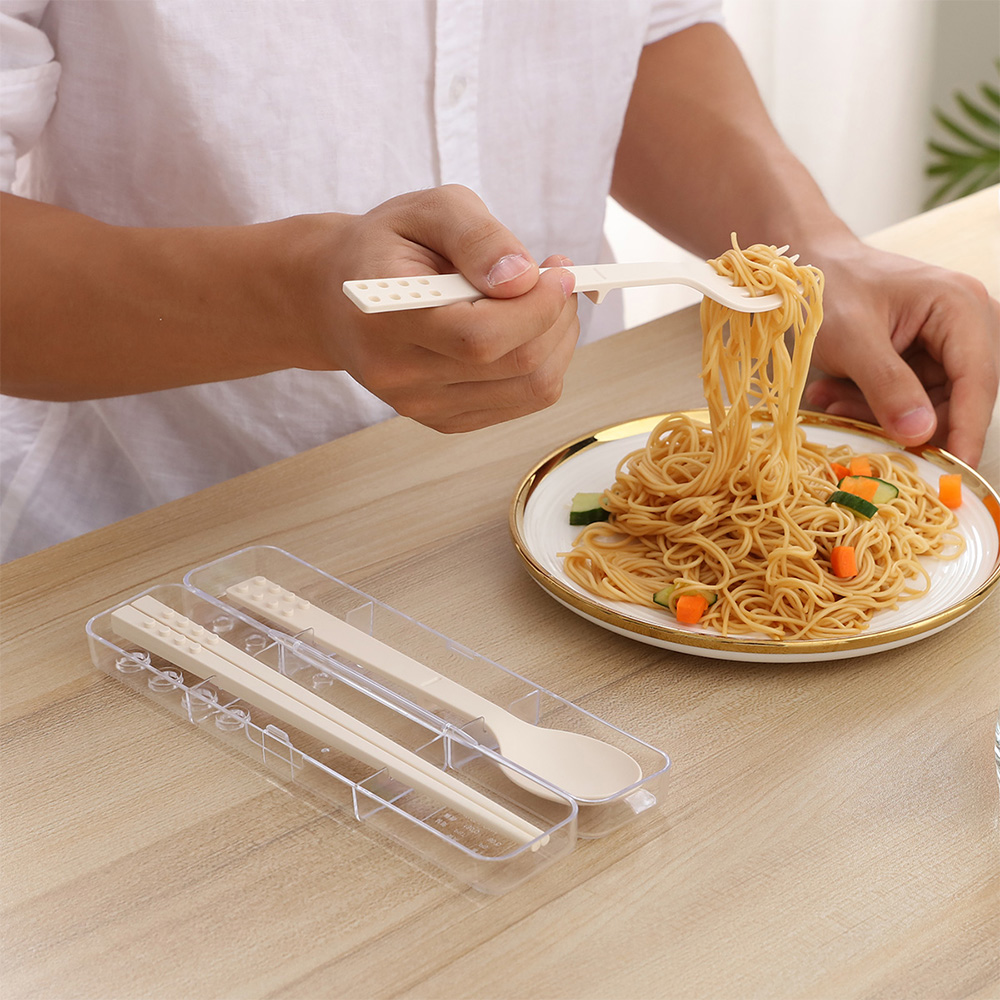 Bộ muỗng đũa nĩa xếp gọn LocknLock Lego Cutlery Set kèm hộp - TLL108, , large image number 2